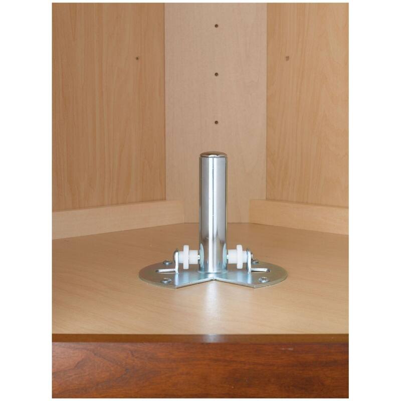 Rev-A-Shelf RAS Polymer 18 Inch Full Circle Single Lazy Susan Shelf