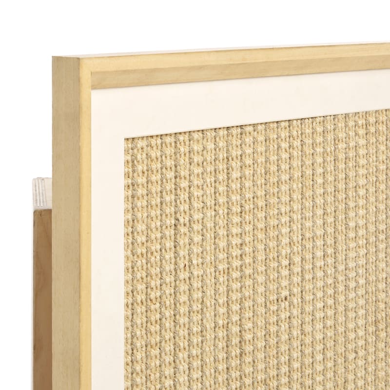 SAFAVIEH Home Natural/Ivory 17"W x 1''L x 25"H Sisal Cat Scratch Frame - 17"W x 1''L x 25"H