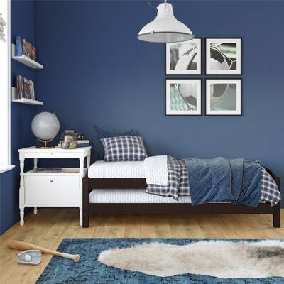Avenue Greene Randall Espresso Stackable Twin Beds (2-Pack)