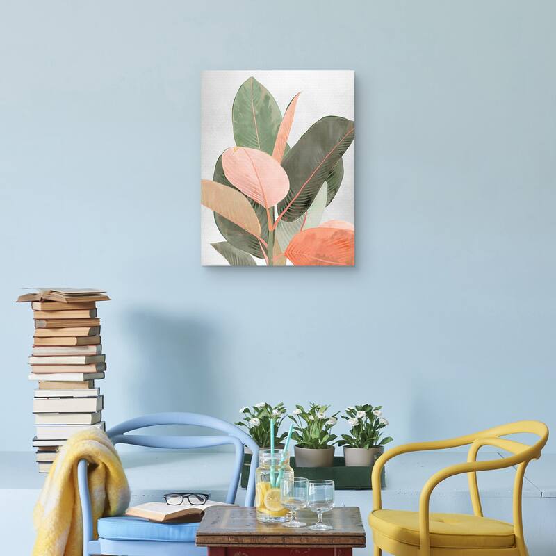 Planted Pastels by Belle Maison Canvas Art Print