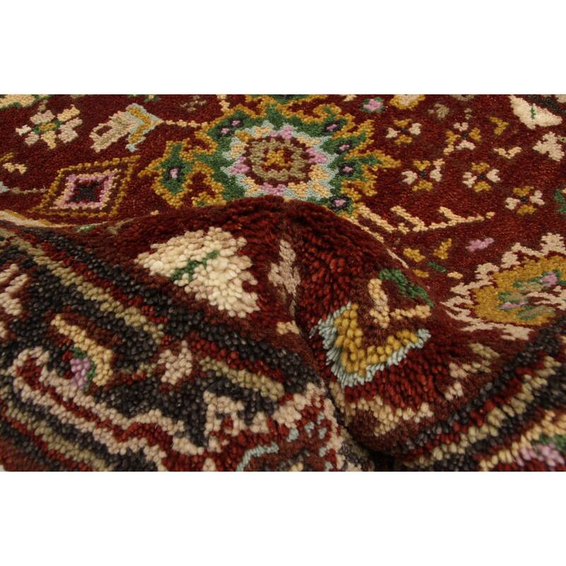 ECARPETGALLERY Hand-knotted Serapi Heritage Red Wool Rug - 2'0 x 2'11