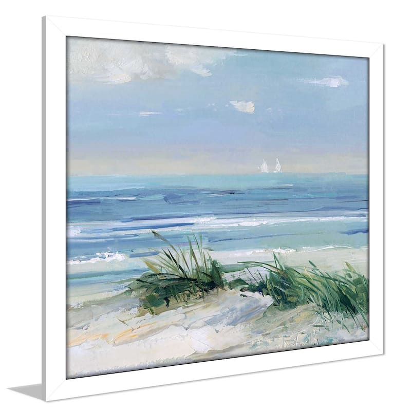 "Coastal Breezes (Square)" by Sally Swatland Print on Acrylic