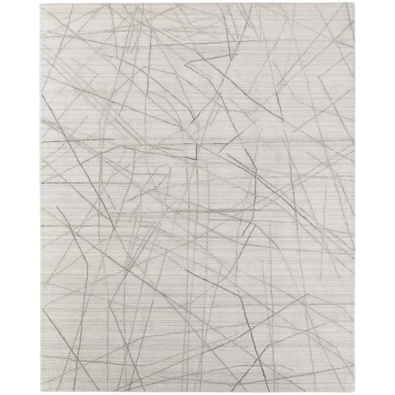 HomeRootsAbstract Casual Rectangle Area Rug - 120' X '96' X '0.5