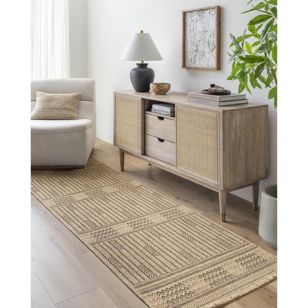 Livabliss Mirage Cottage Geometric Area Rug