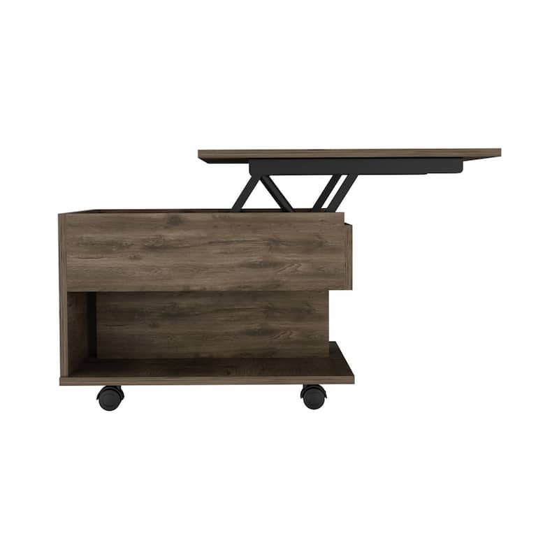 Living Room Storage Table With Pulley