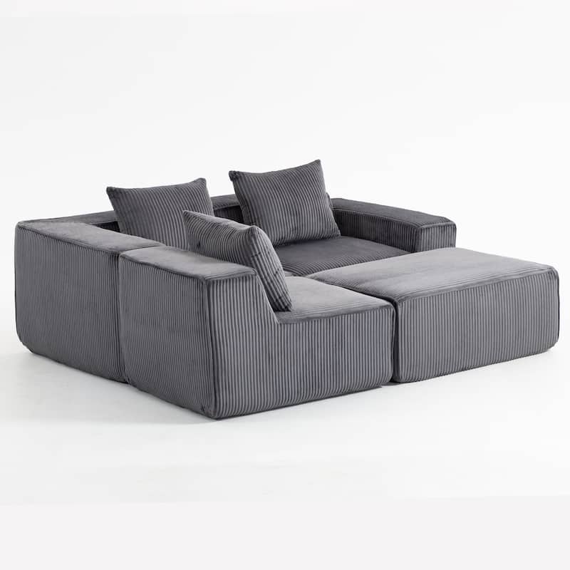 GDFStudio - Multi Person Modular Compression Sofa for Modern Living
