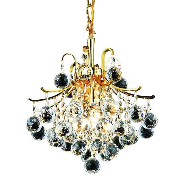 Fleur Illumination 3 light Gold Pendant