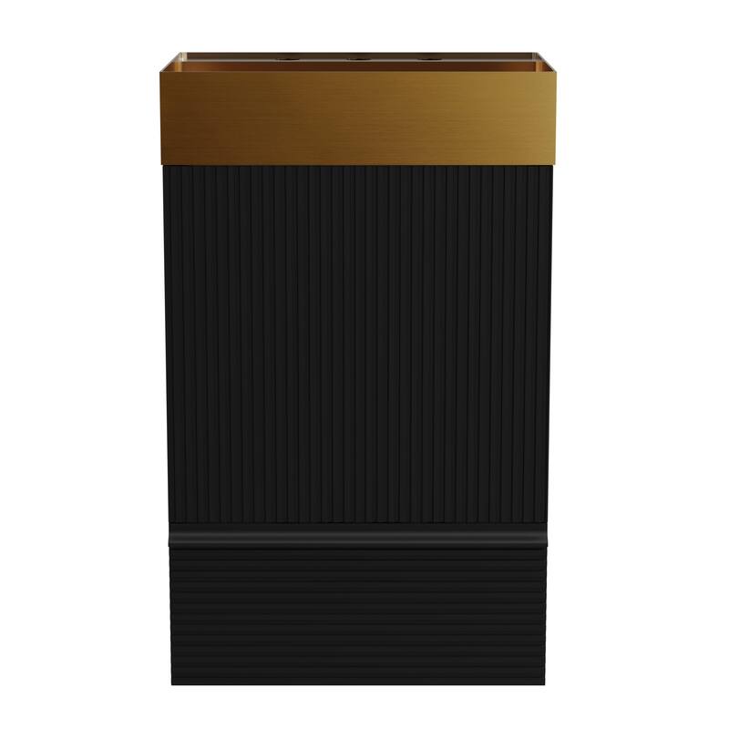 20"Bathroom Vanity with Stainless Steel Sink