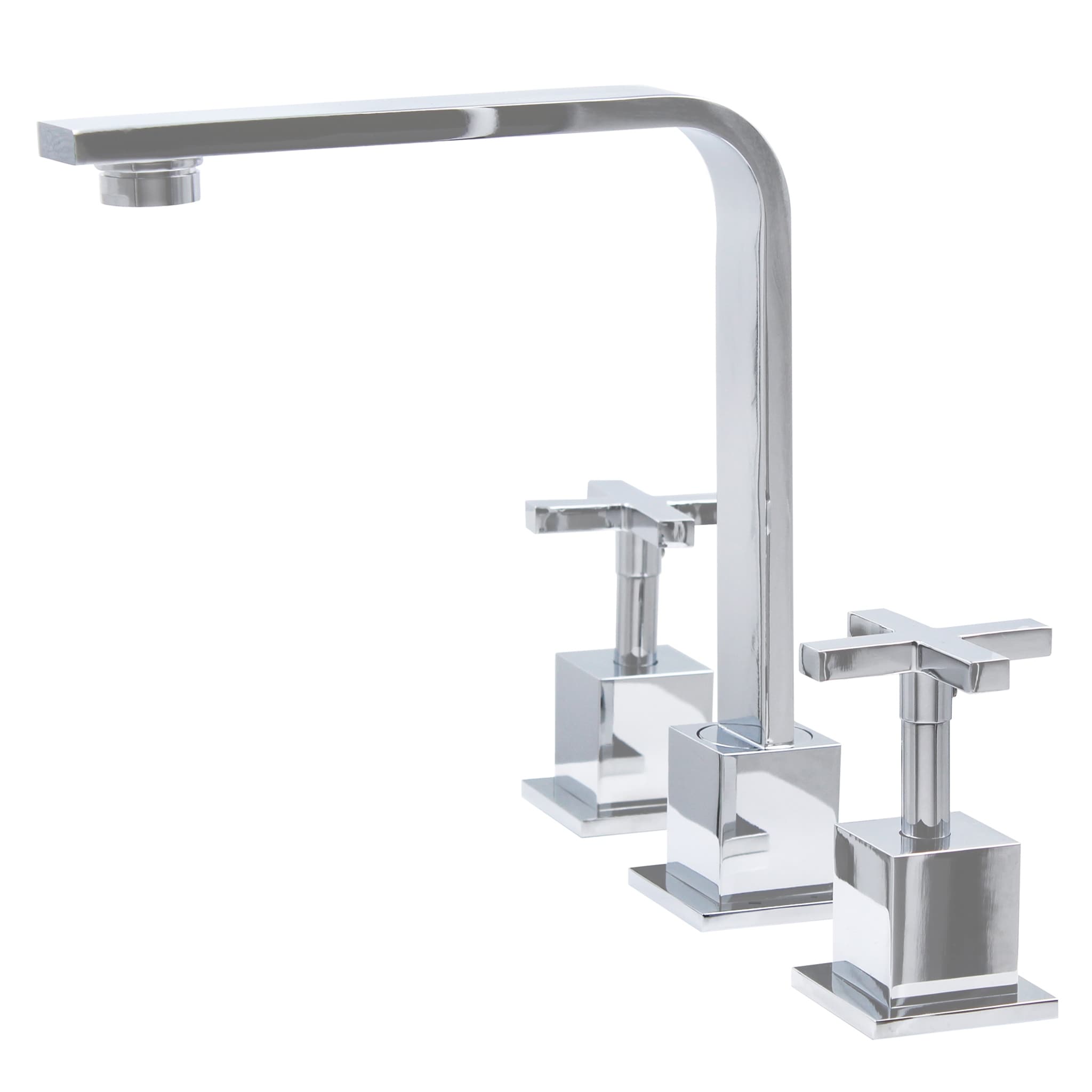 Get Wallpaper Shop Novatto Muld 2 Handle Faucet Chrome With Overflow Drain On For Android Free