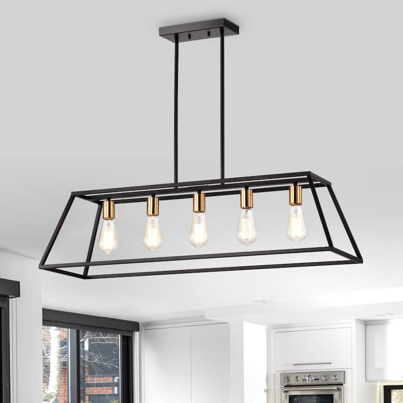 5-light Linear Island Fixture
