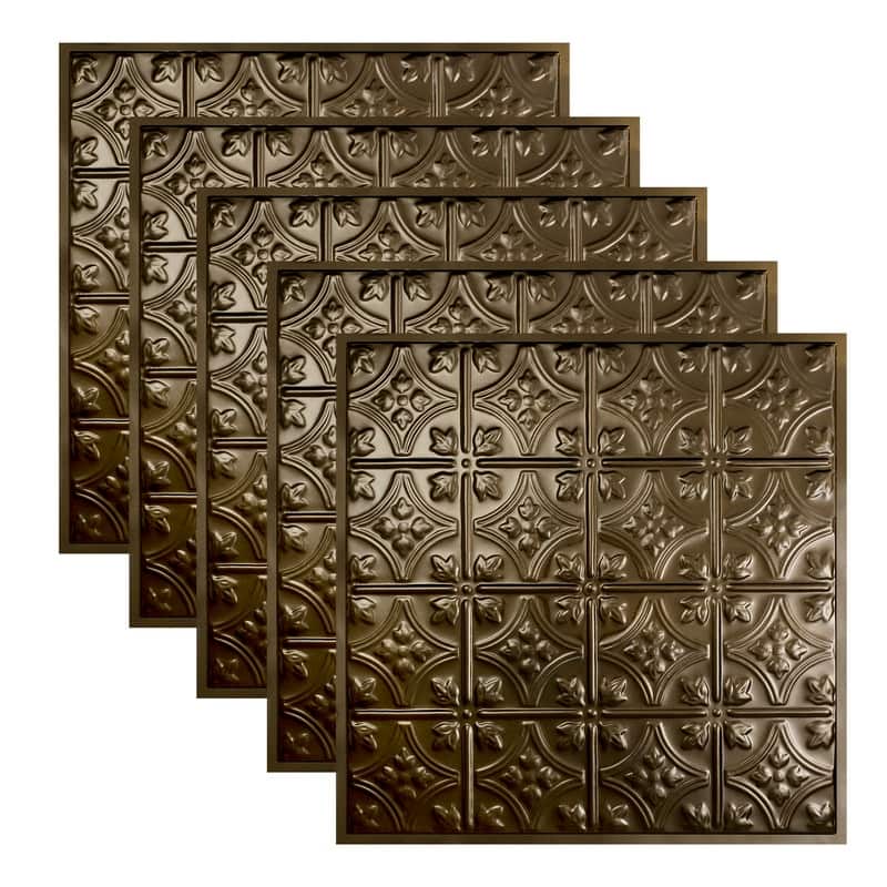 Great Lakes Tin Hamilton Lay-in Ceiling Tile - Bronze Burst - 2 x 2