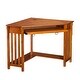 preview thumbnail 11 of 9, Porch & Den Crescent Mission-style Corner Desk