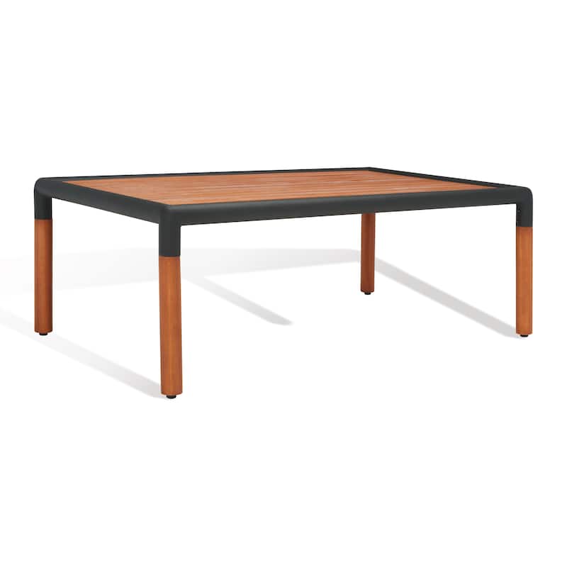 SAFAVIEH Couture Ragna Patio Coffee Table - 42 In W x 26 In D x 15 In H - 42Wx26Dx15H