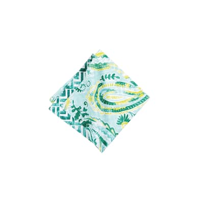 Jade Cotton Reversible Napkin Set of 6 - Set of 6