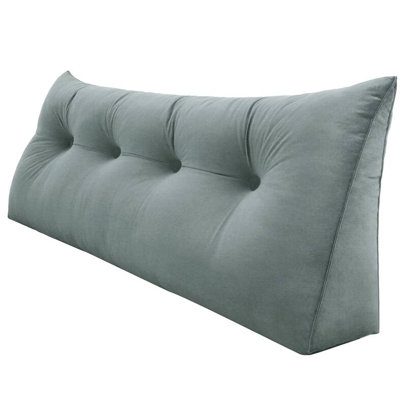 WOWMAX Bed Wedge Bolster Sit Up Reading Pillow Backrest