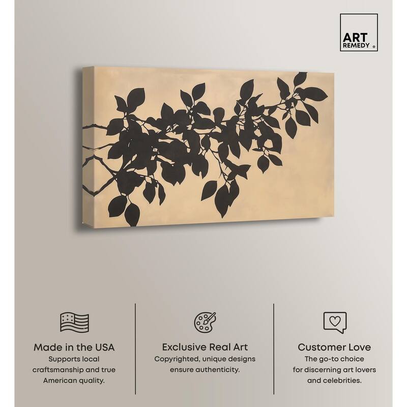 Antique Arboreal Canvas by Art Remedy, Gallery Wrapped