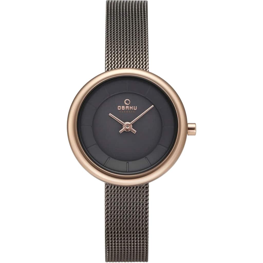 Obaku Women's Classic Black Dial Watch - V146LXVJMJ - 6 (36)