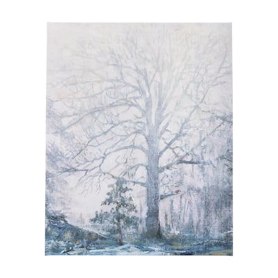 A Fresh Winter Morning I (32 x 40) Canvas Art Print