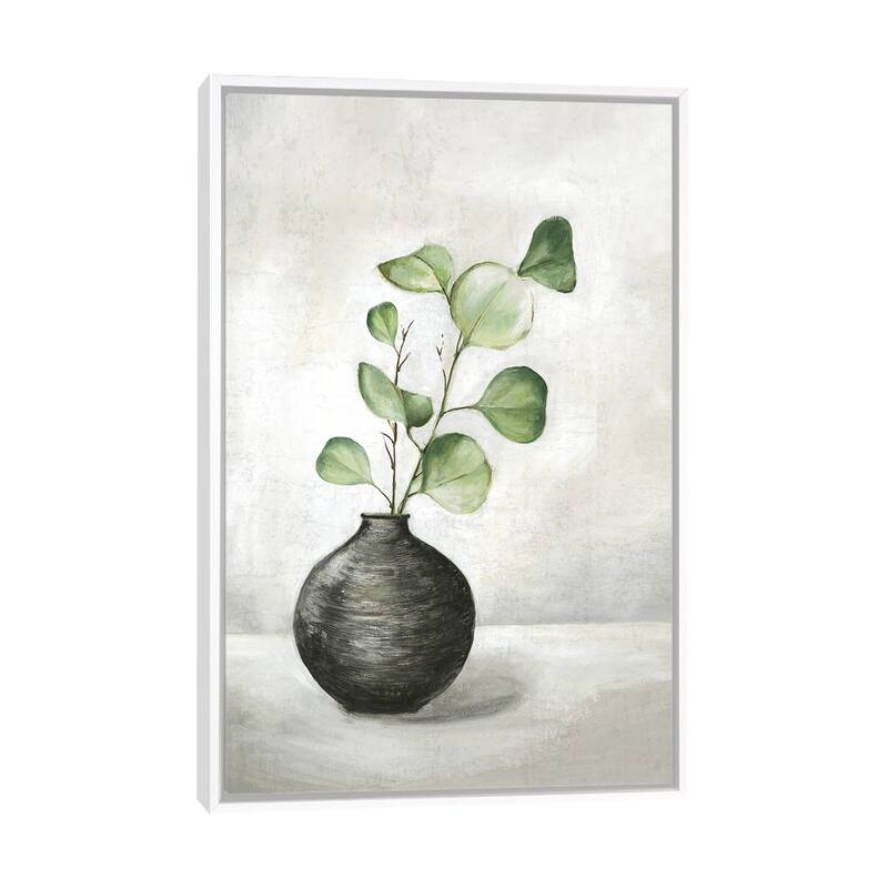 iCanvas "Quiet Zen II" by Eva Watts Framed Canvas Print - White - 48x32