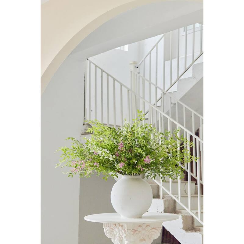 12pcs 44inch Fake Flowers Home Decor Faux Greenery Stems Branches for Vase Artificial Flowers