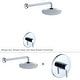 preview thumbnail 23 of 27, Luxier SS-B01 Single-Handle 1-Spray Shower Faucet with Valve
