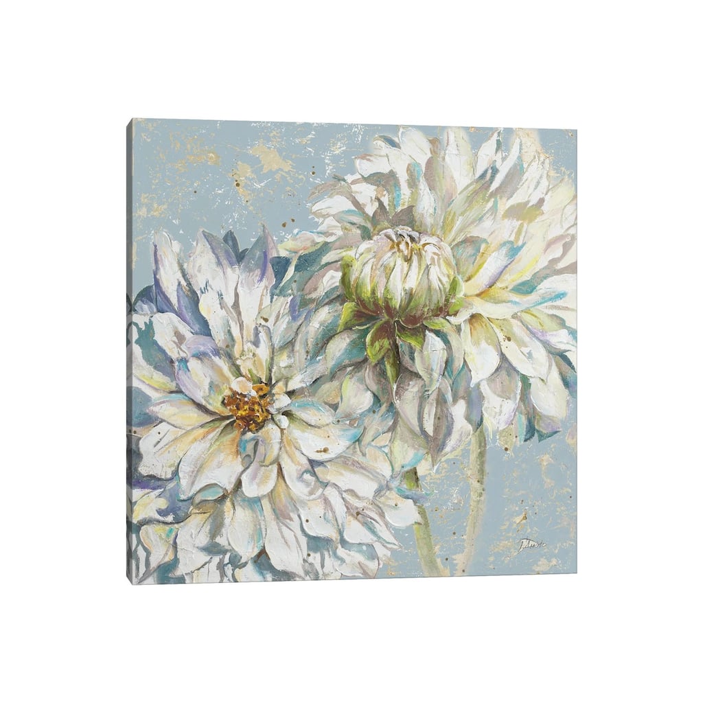 iCanvas "Cool Dahlias I" by Patricia Pinto Canvas Print