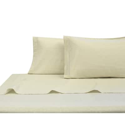 Chambray Flannel Sheet Set King Abalone