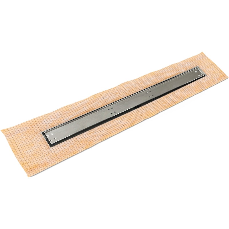 Infinity Drain FCSTAF 6536 36" FCS Series Complete Kit with Tile - Polished Stainless - Polished Stainless