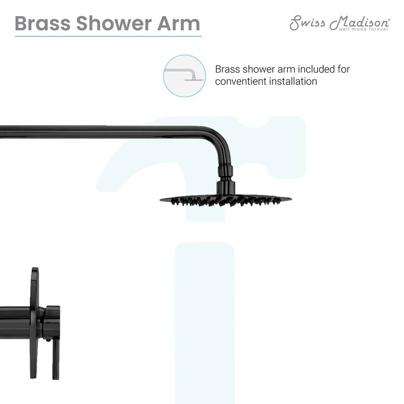 Swiss Madison SM-SH00 Ivy 1.8 GPM Single Function Shower Head