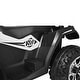 preview thumbnail 12 of 93, Powerful 24V Electric ATV for Big Kids, 2-Seater 4WD 4 Wheeler with LED Lights, Shock Absorbers & Bluetooth Music