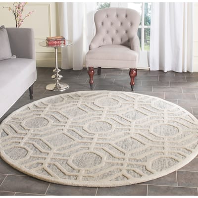 SAFAVIEH Handmade Cambridge Carolyne Modern Wool Rug