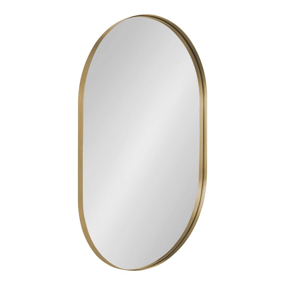 Kate and Laurel Rollo Capsule Framed Wall Mirror