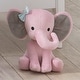 preview thumbnail 3 of 1, Bedtime Originals Twinkle Toes Pink Plush Elephant Stuffed Animal 10 Inch- Hazel