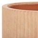 preview thumbnail 12 of 24, SAFAVIEH Outdoor Lucca Cement Ficonstone Planter Pot (Set of 2) - 18"W x 18"D x 15"H