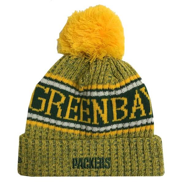 New Era 2018 Nfl Green Bay Packer Reverse Sport Stocking Knit Hat Winter Beanie Overstock 23042888