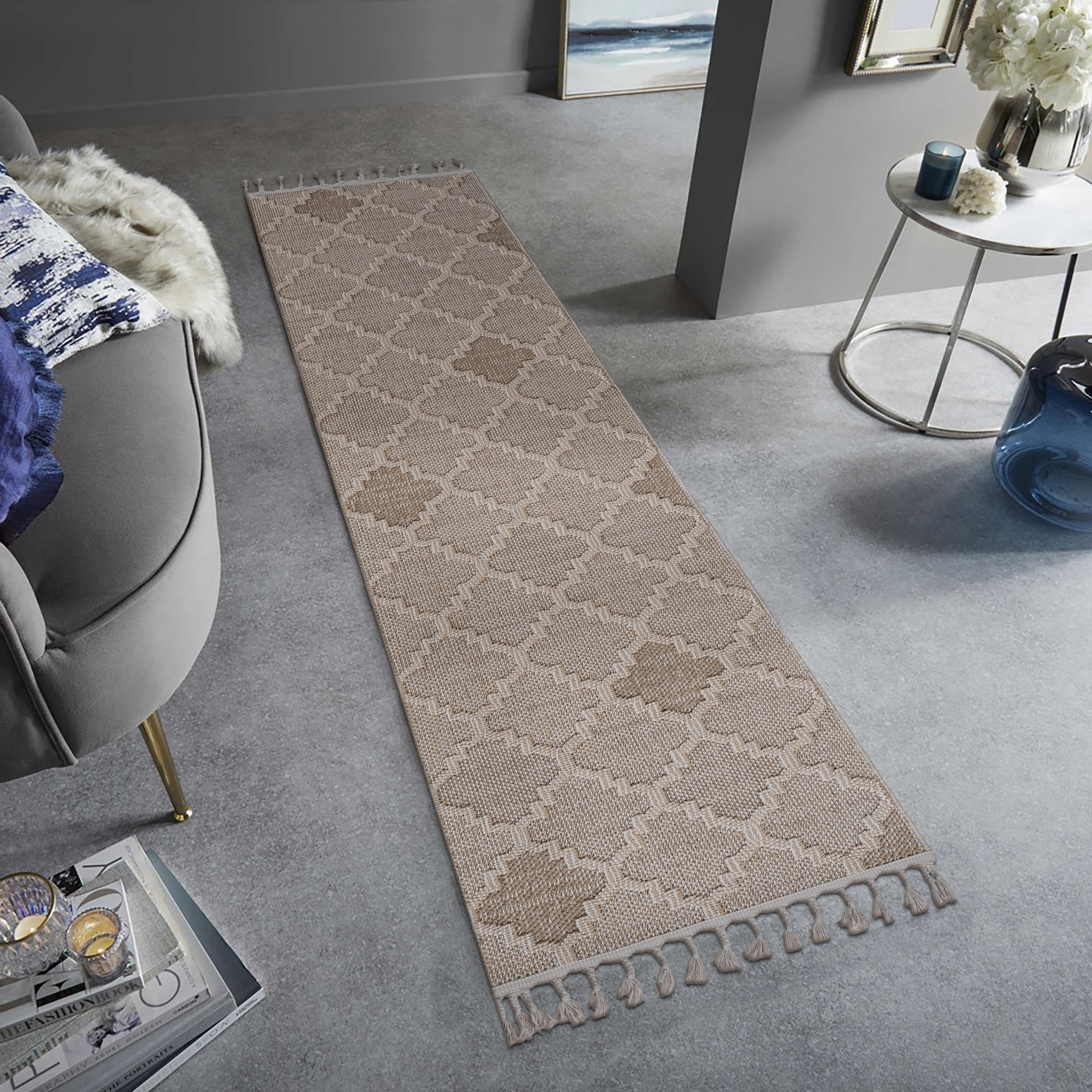 Abstract Area Rug - 8' Square