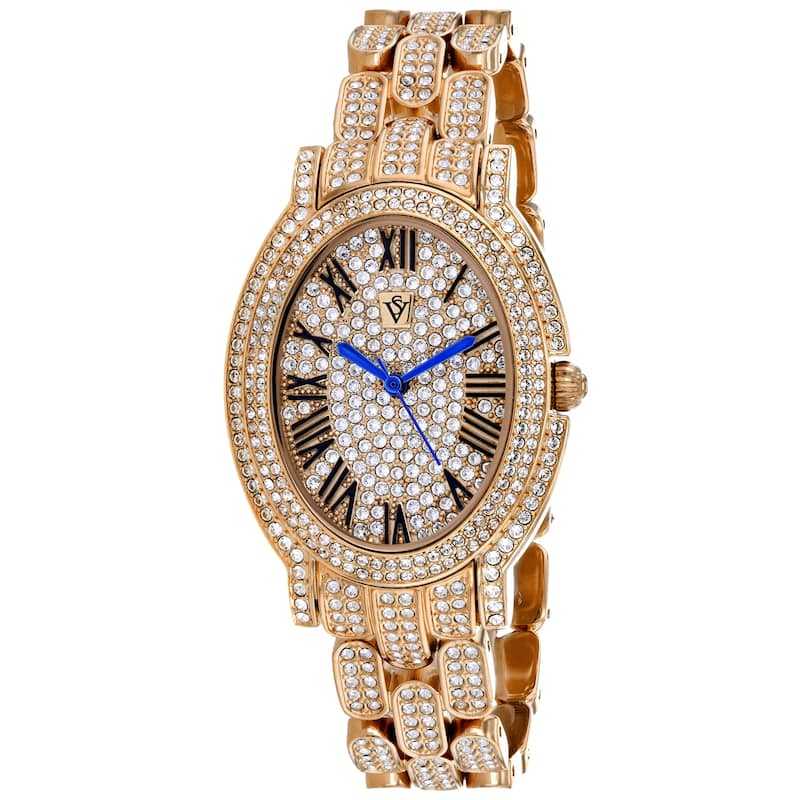 Christian Van Sant Women's Amore Rose Gold Dial Watch - CV7232 - Rose Gold - 6 (36)