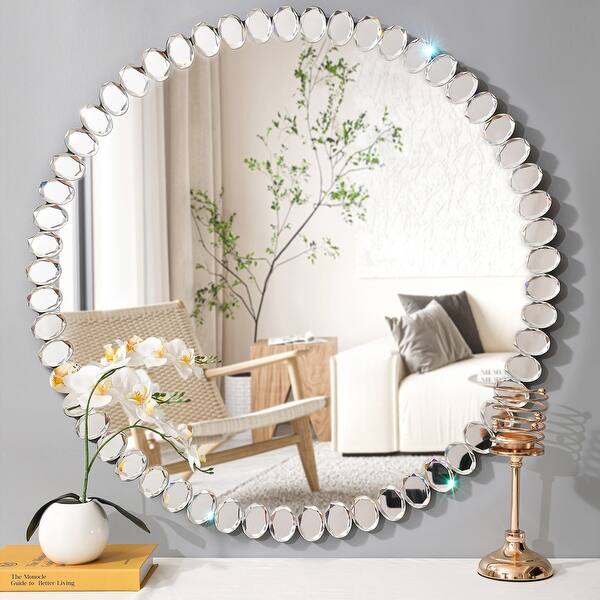 KOHROS crystal decorative wall mirror Bed Bath & Beyond 36416580