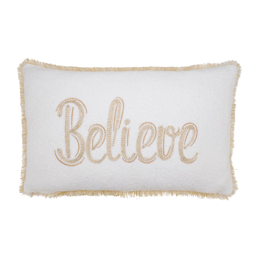 Believe Throw Pillow