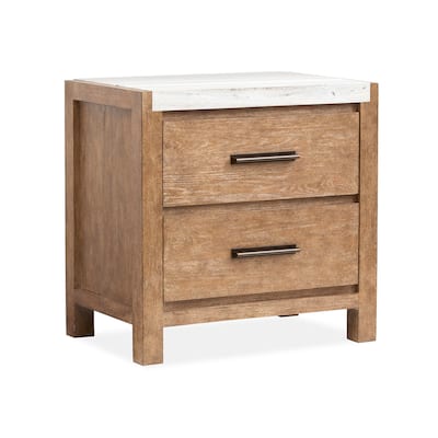 Magnussen Home Plum Creek Sierra Brown Drawer Nightstand