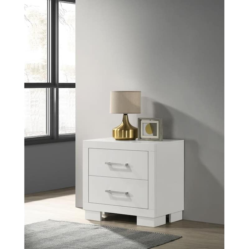 2 Drawers MDF Nightstand