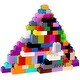 preview thumbnail 1 of 4, Strictly Briks Large Building Blocks for Kids, Solid & Clear Rainbow Colors, 108 Pieces, Compatible with Major Brands Multi