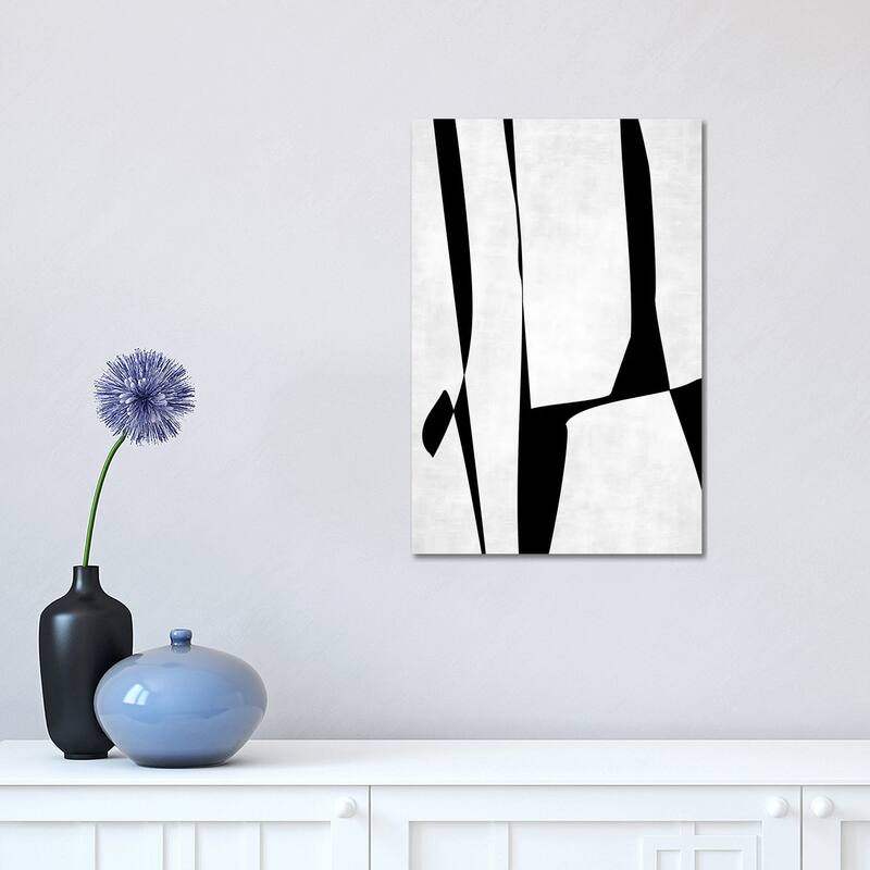 iCanvas "Minimalist B&W I" by EmcDesignLab Canvas Print - 18x12x1.5