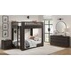 preview thumbnail 7 of 6, Bello Pine Full/Full Bunk Bed