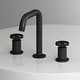 preview thumbnail 34 of 42, VIGO Cass 8" H 2-Handle Widespread Bathroom Faucet Matte Black