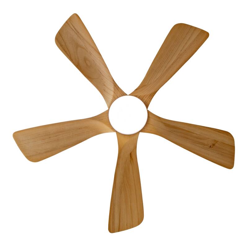 42/52 Inch Ceiling Fan,Electric Fan with Lights & Remote Control,Dimmable 3-Color LED