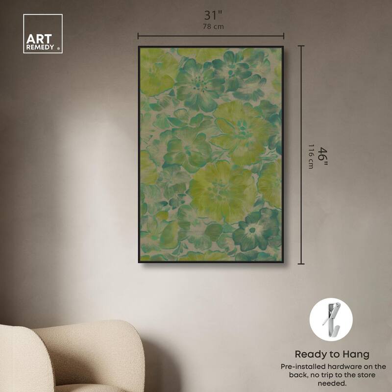 Verdigris Vista Canvas by Art Remedy