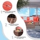 preview thumbnail 12 of 18, 6-piece Outdoor Wicker Sectional Sofa Set
