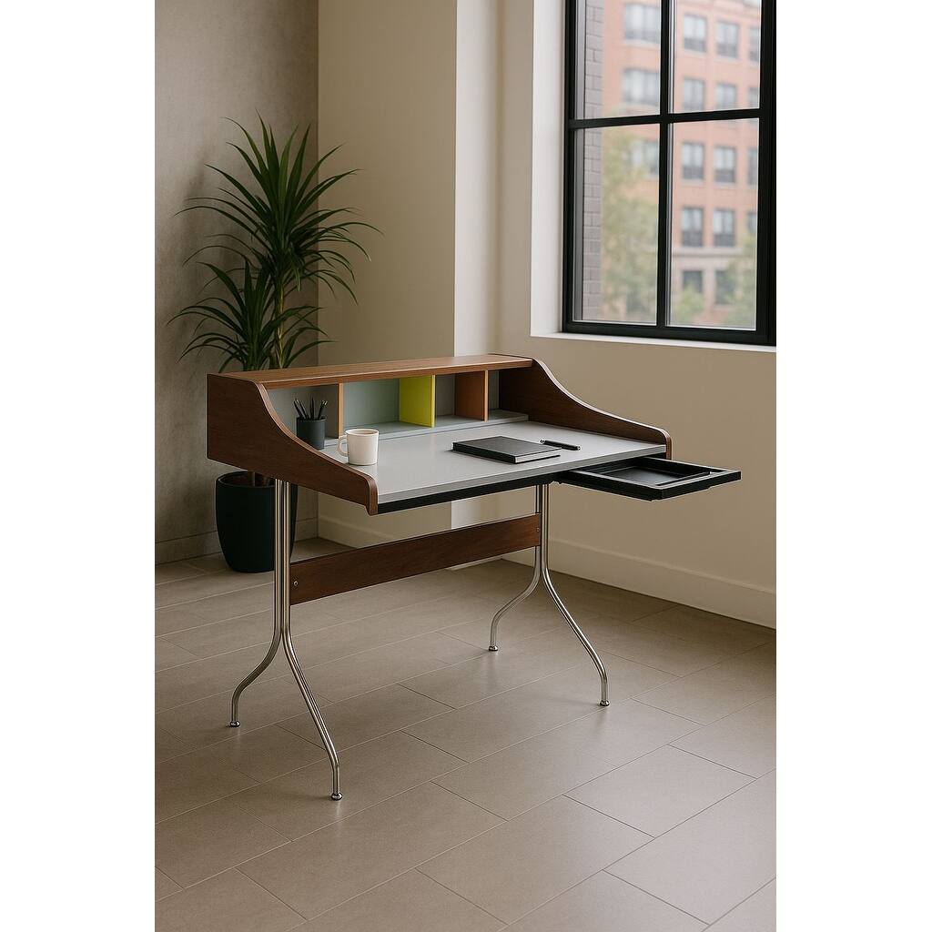 Modern Color Piano Desk Mid Century Desk