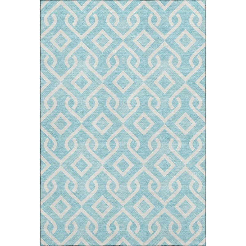 Premium Washable Super Soft Modern Medallions Mayfield Rug